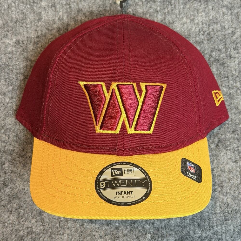New Era Washington Commanders 9Twenty NFL Draft Adjustable Hat INFANT